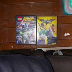 2 DVDs Lego Batman The Movie DC Super Heroes Unite and The Lego Batman Movie