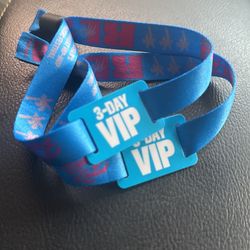 3Day VIP Wristband 