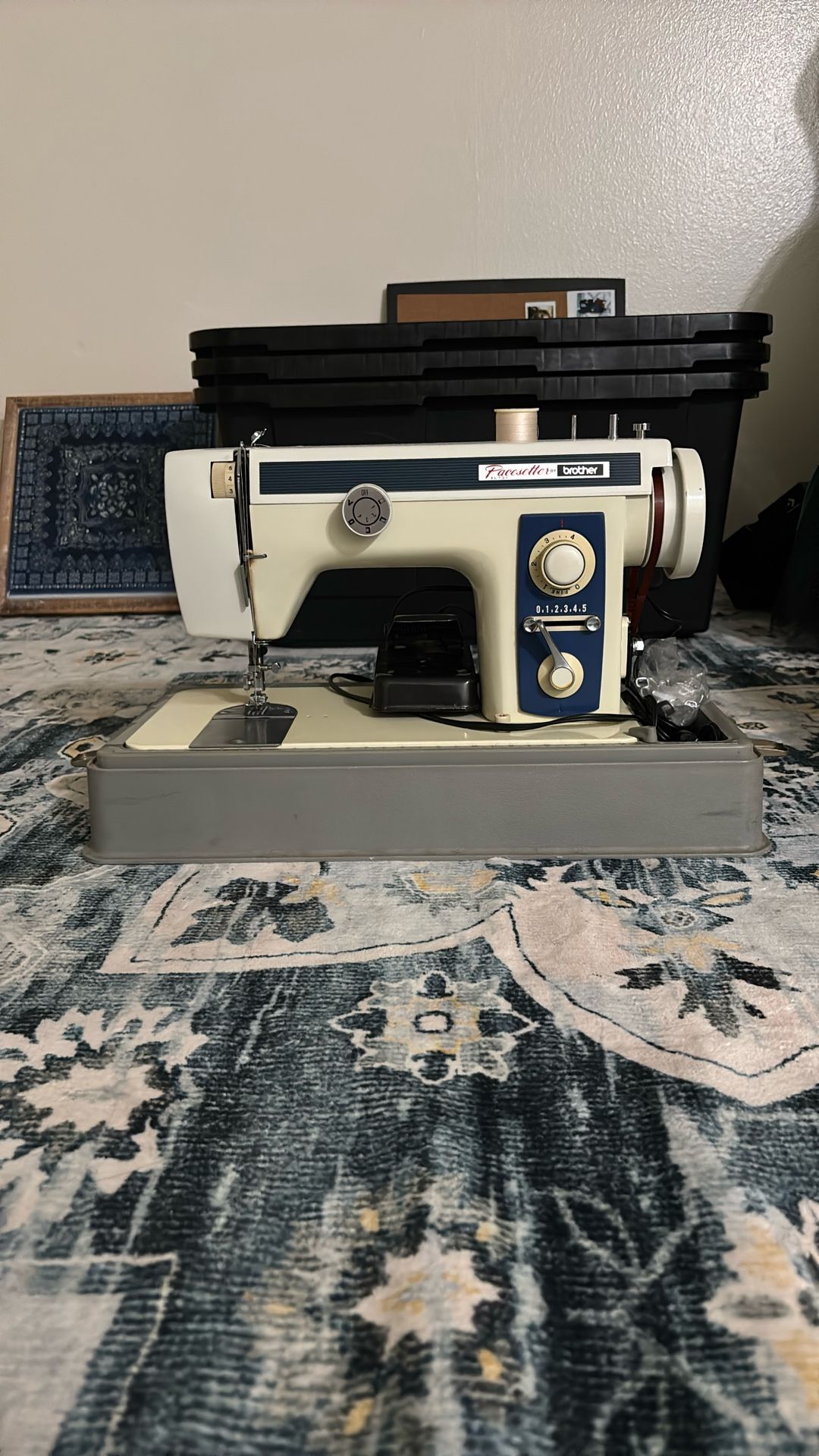 Vintage Brother XL 731 Sewing Machine