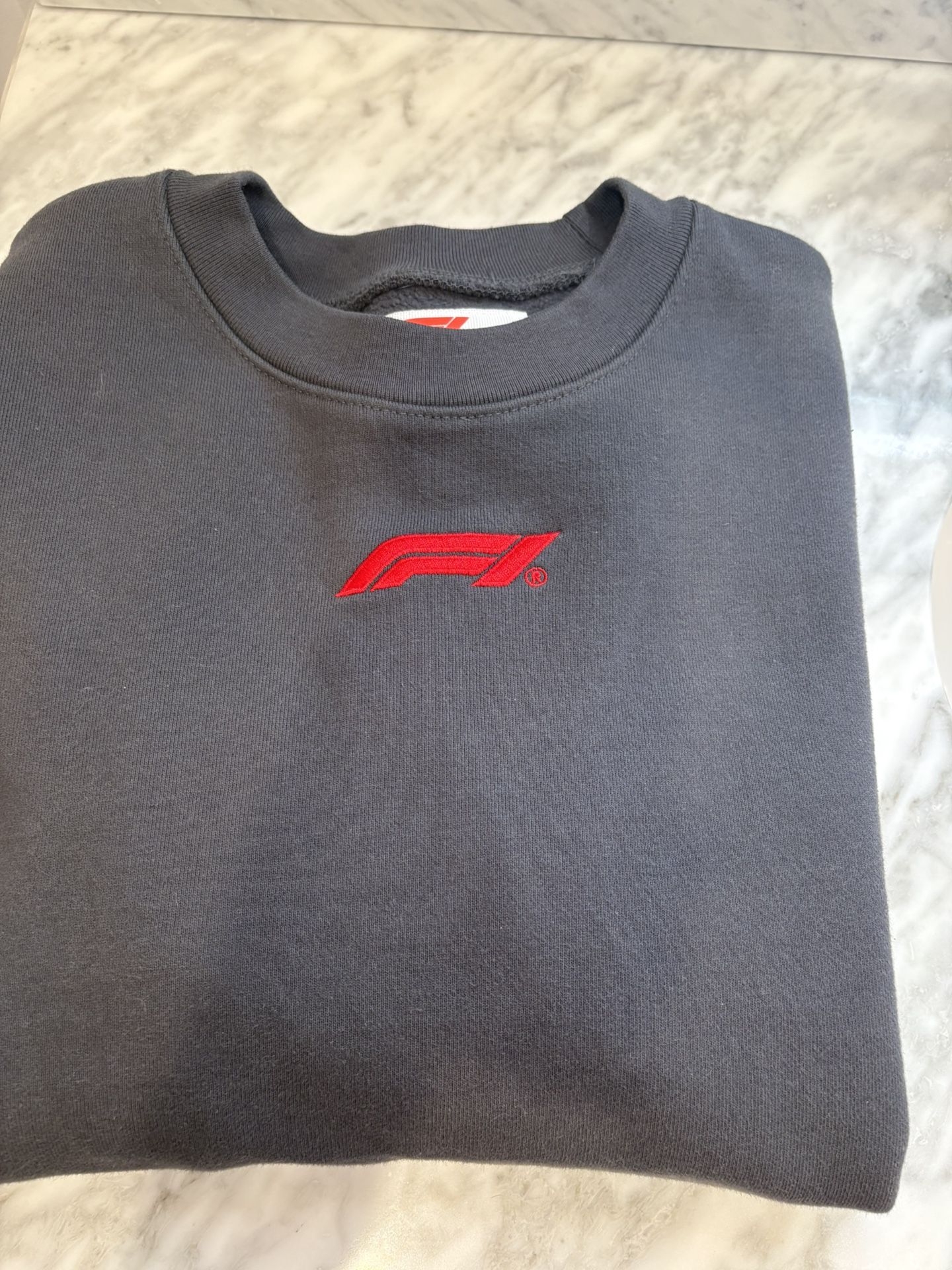 NEW F1 GREY SWEATSHIRT
