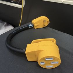 RV Plug Adapter. Brand New 