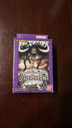 One Piece Animal Kingdom Pirates 1st Edition Starter Deck