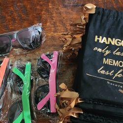 Wedding Hangover Bags With Sunglasses