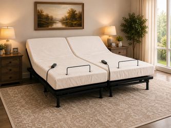 Like NEW Split KING Adjustable ELECTRIC Bed SET