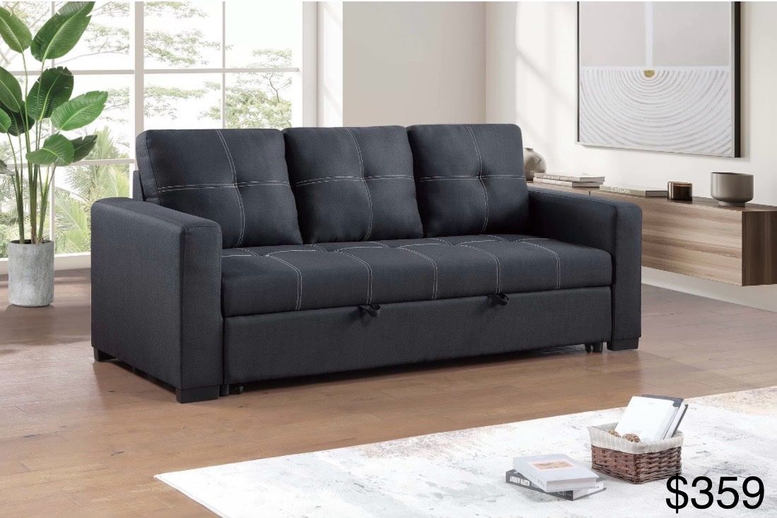 Black Sofa Bed