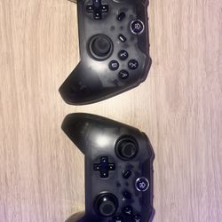 2x Wireless Nintendo Switch Controllers – Black