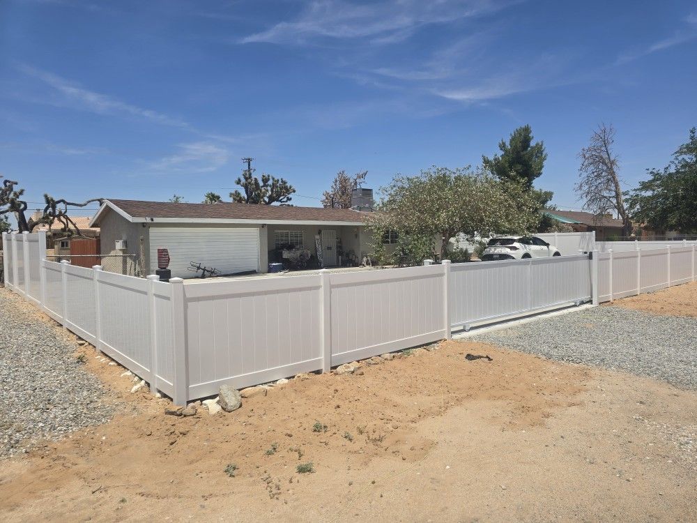 Vinyl Fence