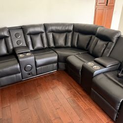 Leather Recliner Couches