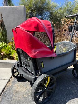 Veer All-Terrain Cruiser Stroller Wagon & Canopy 2 Seater