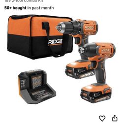RIDGID 18V 2-Tool Combo Kit