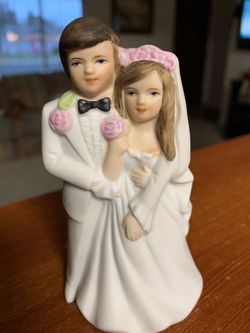 Vintage Wedding Cake Topper