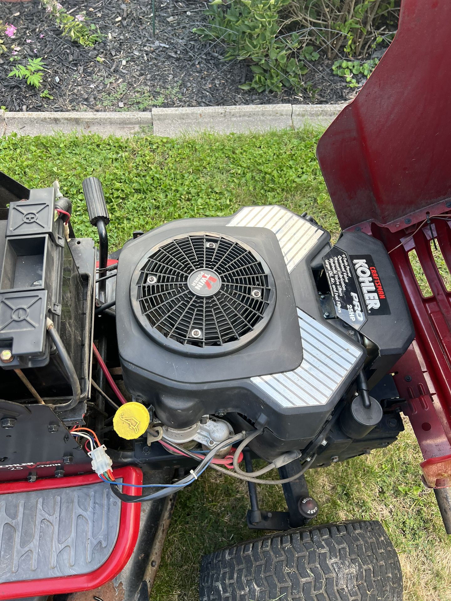 Craftsman gt5000 25 online hp kohler 48
