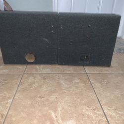 Two Boxes For Speakers