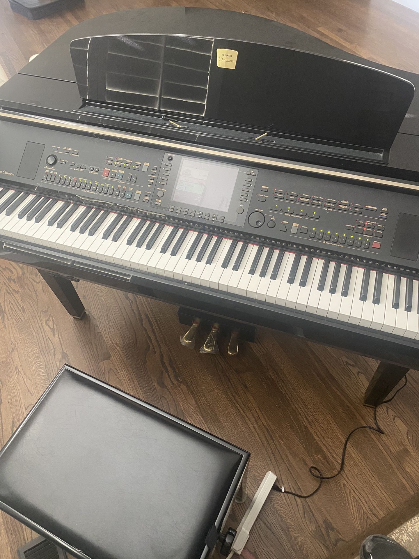 Yamaha Clarinova Digital Baby grand piano