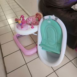 Andadera y Bañera