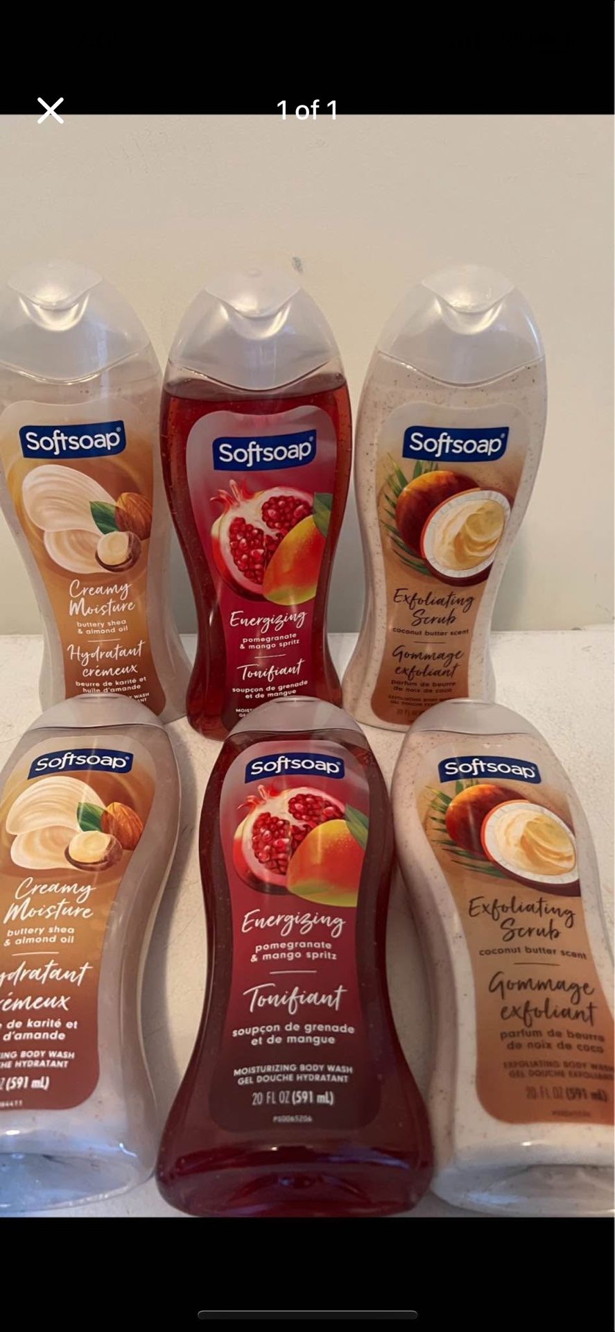 Soft Soap Body Wash 3/$10