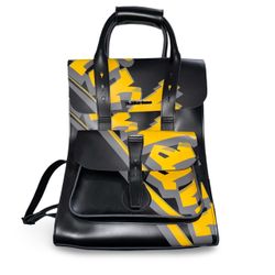 Dr. Martens Graffiti Leather Backpack