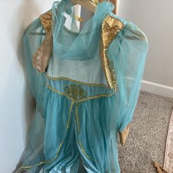 Princess Jasmine Dress Up Costume Size 5T