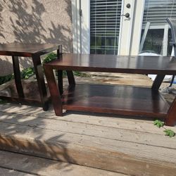 Coffee Table and End Table Set