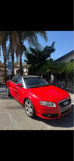 Audi A4 Cabriolet Convertible – Red