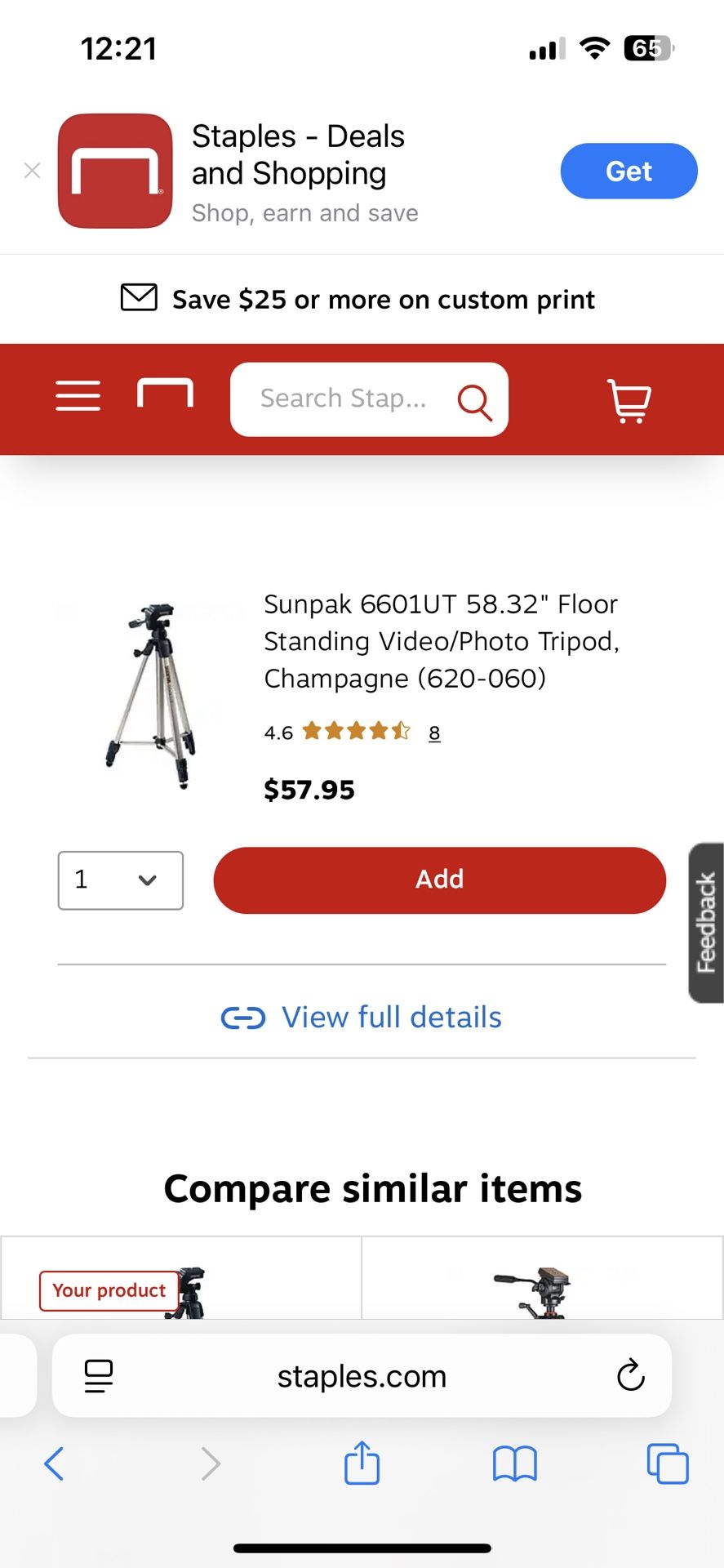 New Camera video Tripod