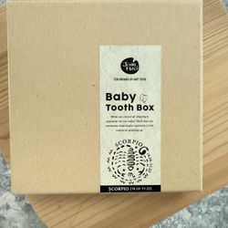 Teeth Case Container for Boys Keepsake Holder for Lost Teeth
