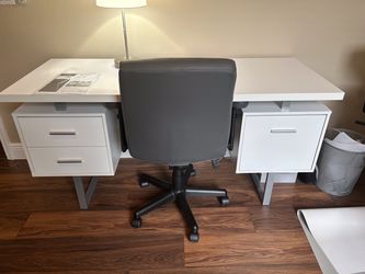 White Desk  and chair