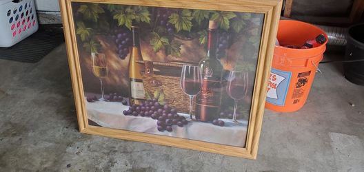 Wine And Grape House Decor Matching Set