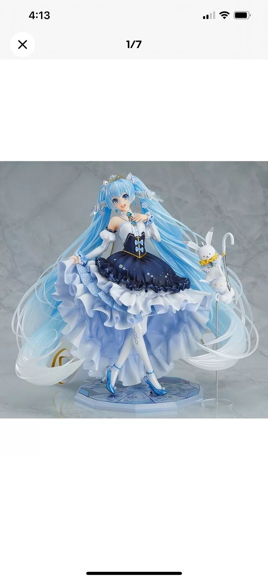 Goodsmile Hatsune Miku Snow Princess ver 2019 10th Anniversary 1/7