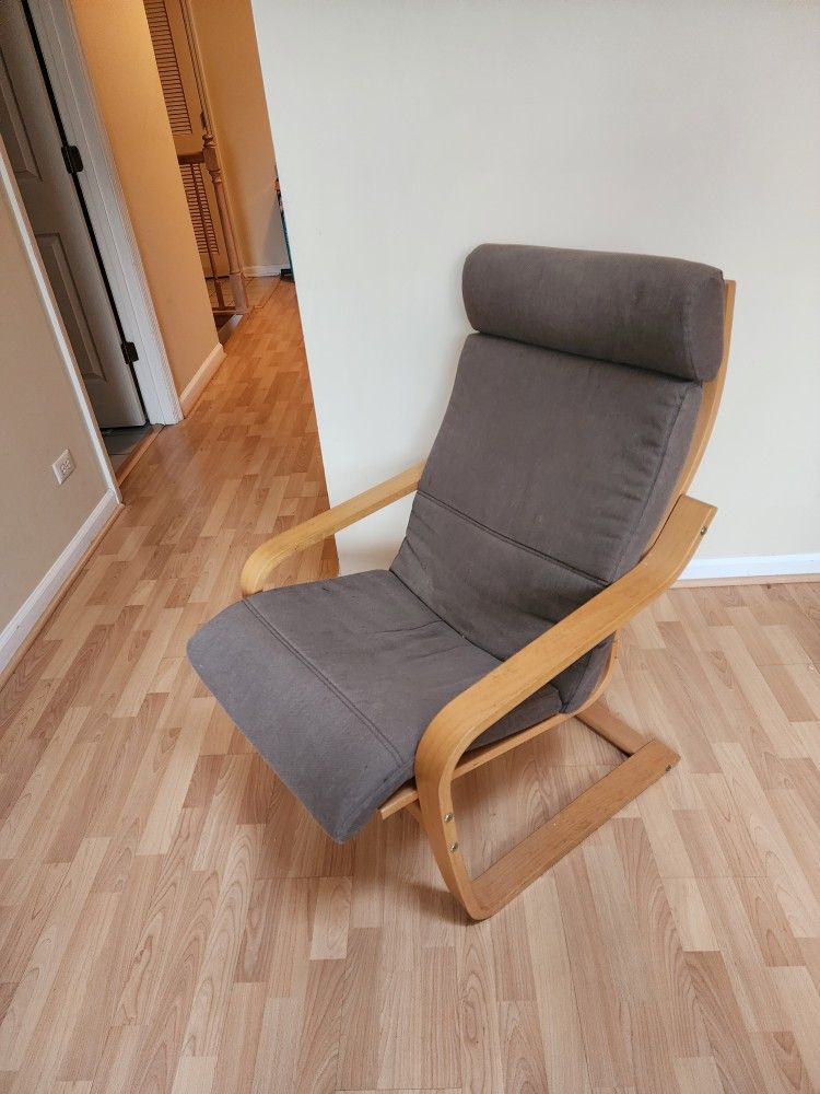 Wood IKEA Sling Chair