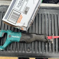 Makita Sawzall 18v Cordless 