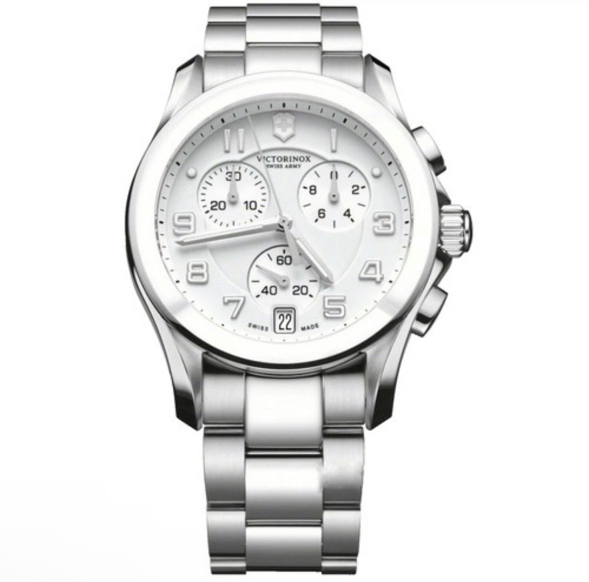 Silver Steel Victorinox Watch