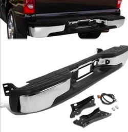 99-06 Chevrolet Silverado Gmc Sierra 2007 Classic Rear Bumper Defensa Trasera Chevy