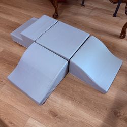 Baby Toddler Foam Climbing Blocks Grey