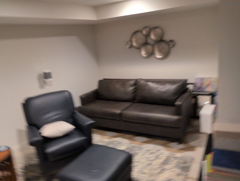 Couch And Kitchen Stools