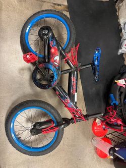Used Huffy Spiderman 16" Kids Bike