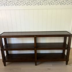Pottery Barn Wood Credenza 
