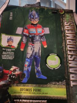 Transformers Optimus Prime Toddler Costume Size 2T