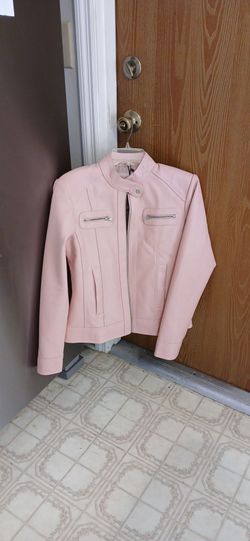 Pink Leather Jacket