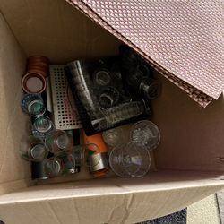 Kitchen & Barware Treasure Box – Glassware & Entertaining Set – $30