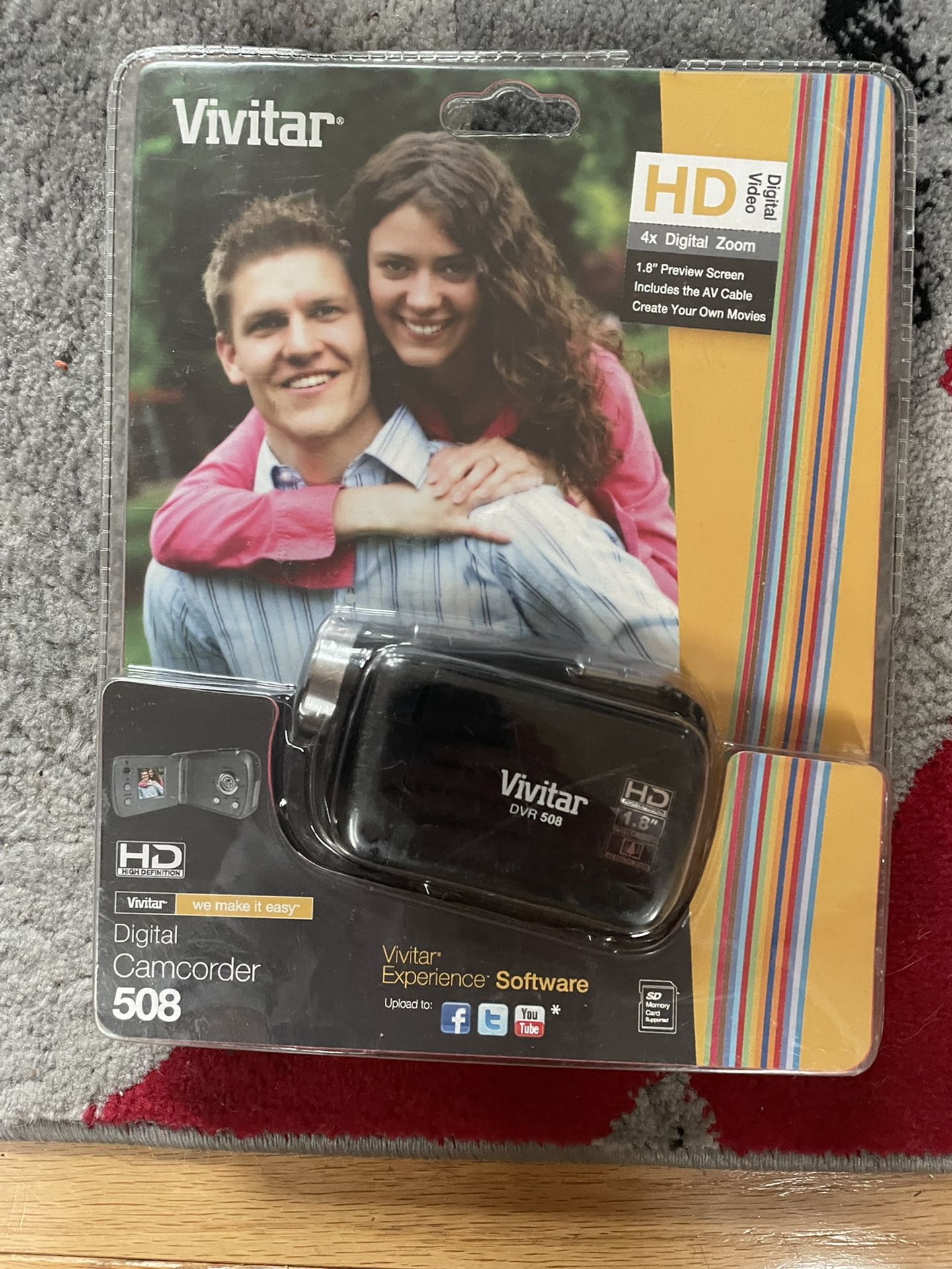 New Vivitar HD Digital Camcorder 508