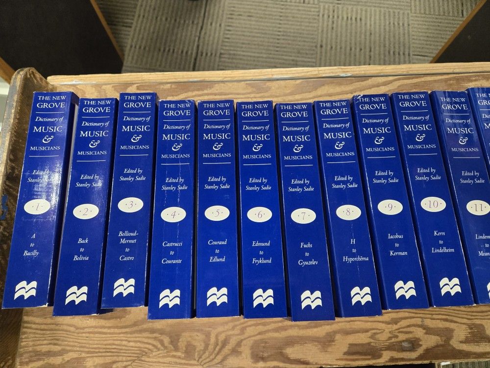 The New Grove Dictionary Of Music & Musicians