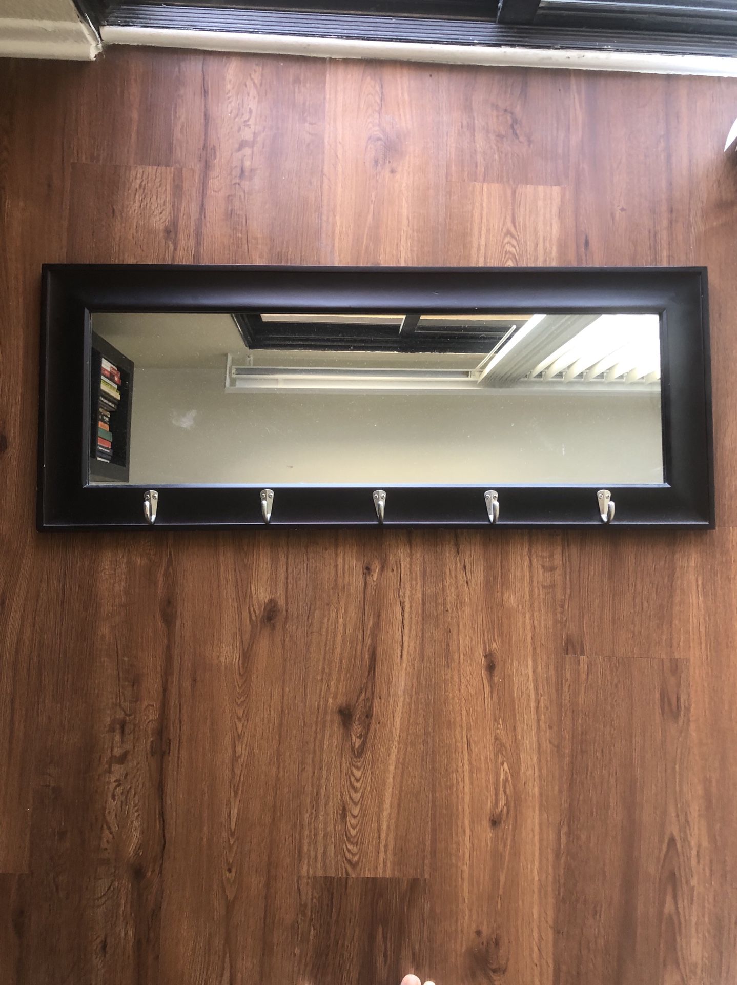 WALL MIRROR WITH HOOKS - Target