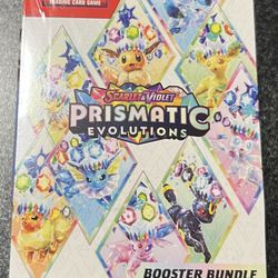 SEALED Prismatic Evolutions Booster Bundle