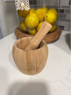 Wooden Mortar