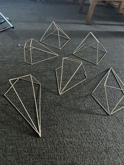 Umbra Geometric Shapes, Wall Art Sculptures