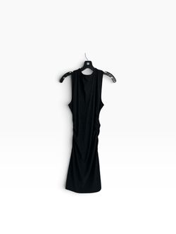 Women’s Black Sleeveless Ruched Dress Size L
