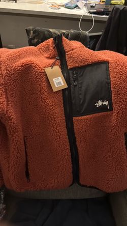 Stussy sherpa reversible jacket Men’s L