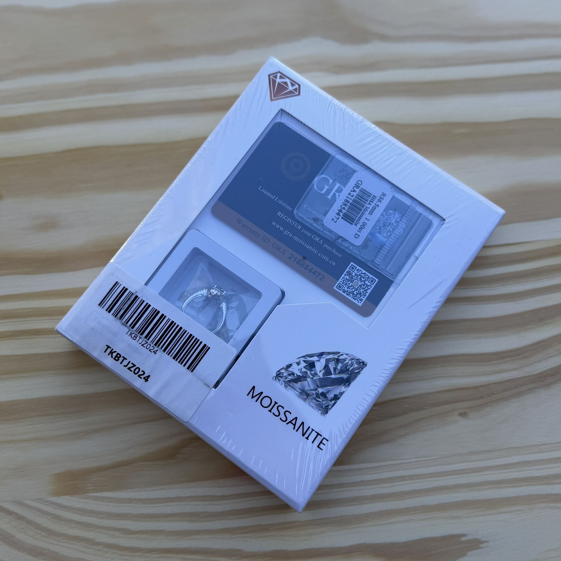 Moissanite Engagement Ring