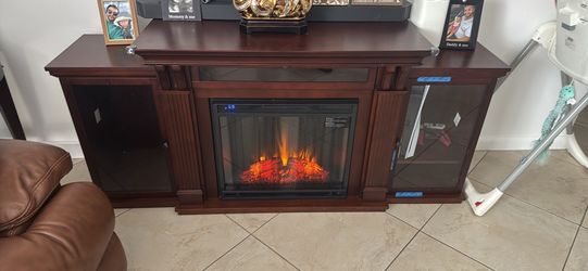 Fireplace/ tv stand